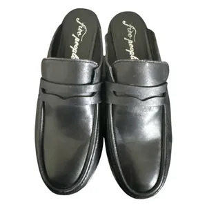 Free People Winston Women's Black Platform Loafer Mules Sz EU 39 USA 8.5 thumbnail 9