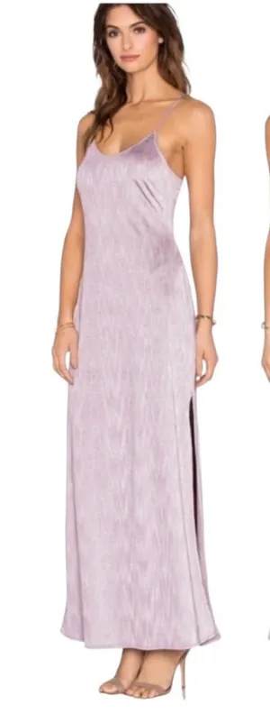 Free People Intimately She Moves Jersey Slip Dress Dusty Purple Size M thumbnail 1