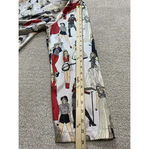 Taylor Swift Pajama Shirt Size M Multicolored AOP Red Taylor's Version Eras thumbnail 12