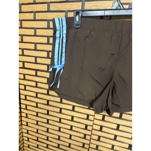 No‎ Boundaries Brown And Blue Bow Track Shorts Size XL thumbnail 3