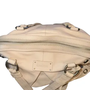 Calvin Klein cream slouchy satchel bag thumbnail 7