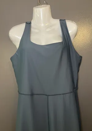Old Navy Active Powersoft Jumpsuit Womens XL Blue Scoop Neck Go-Dry Athletic thumbnail 1