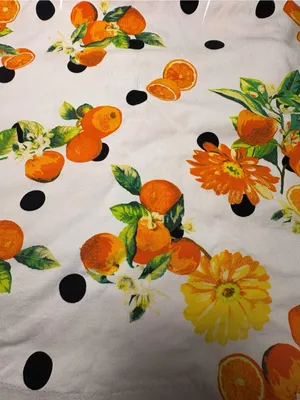 Zac & Rachel 22W Citrus Fruit Floral Polka Dot Pull On Skort Golf Resort Plus thumbnail 11
