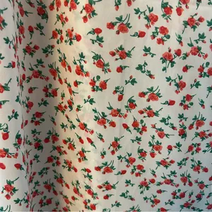 ⭐️Nasty Gal white, pink and red rose print maxi dress with halter size 2 thumbnail 16
