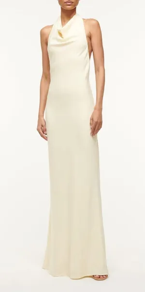 STAUD Giuseppe Dress In Sun Faded Daisy thumbnail 1