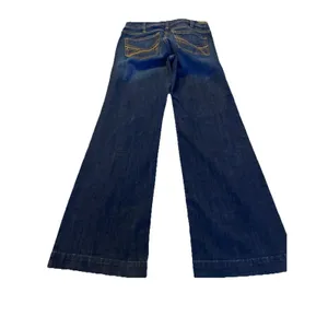 Ariat Denim Women's Demin Jeans Size 30S Mid Rise Flare Jeans thumbnail 13