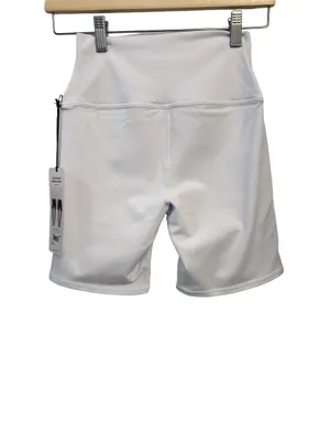 Alo 7" HIGH-WAIST BIKER SHORT White Size XS NWT thumbnail 7