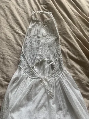 Free People Embroidered Tunic Halter Top thumbnail 6