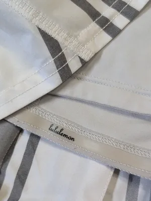 Lululemon Run Pace Setter Skort in Groovy Stripe Nimbus Size 6 W8301R thumbnail 6
