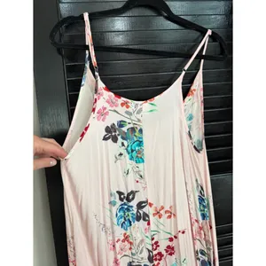 Somedays Lovin Golden Fields Pink Floral Maxi Dress Size M thumbnail 9