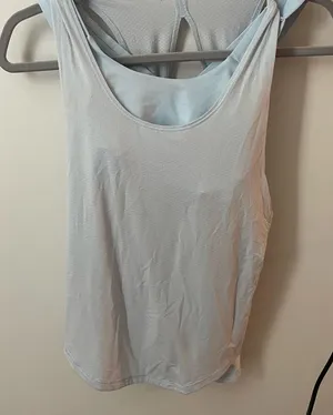Lululemon Light Blue Women's Tank Top thumbnail 1