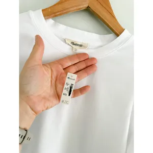 Madewell | NWT Puff-Sleeve Knit Top White | Sz‎ XS thumbnail 6