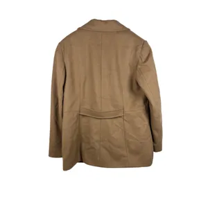 Vintage 2000s Mackintosh New England Camel Wool Blend Peacoat Women's 12 thumbnail 7