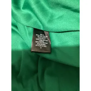 Pomander Place Green Metallic Pleated Ruffle Maxi Dress B1680 Small NWT thumbnail 9