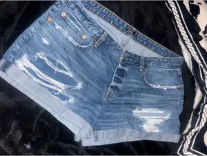 Abercrombie Low-Rise Boyfriend Shorts thumbnail 1