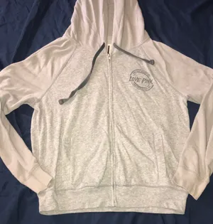 PINK VS Full Zip Up Hoodie thumbnail 1