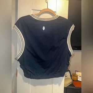 NWT FREE PEOPLE Movement Don't Sweat It Muscle Tank - Midnight Navy $38MSRP thumbnail 7