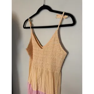 River Island River Island Shirred Midi Dress Sz Medium thumbnail 5