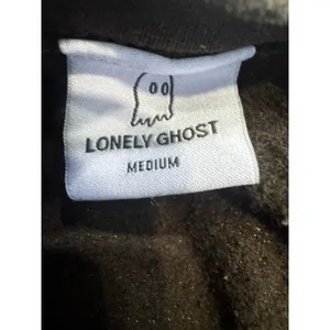 Lonely Ghost "Thank You" Graphic Crewneck Sweatshirt Size Medium thumbnail 4
