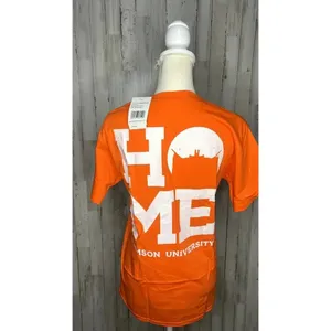 NWT‎ Clemson University Women's Medium Orange Graphic Print Short Sleeve T-Shirt thumbnail 4