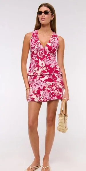 Abercrombie floral skort thumbnail 1