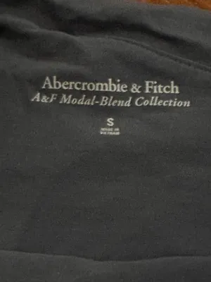 NWOT Abercrombie Asymmetrical Draped Bodysuit in Blue thumbnail 5