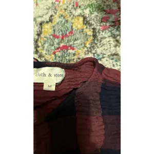 Cloth and stone flannel top thumbnail 2