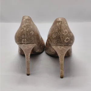 Michael Kors Womens Heels Size 6M Snakeskin Wedding Cocktail Party Evening Pumps thumbnail 9