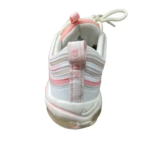 Nike Air Max 97 Womens Summit White coral low top sneakers size 8.5 SKU 8975 thumbnail 16