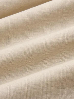 Commense Cut-Out Linen Blend Halter Maxi Dress Khaki Beige Small NWT thumbnail 10
