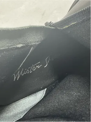 Womans Mister Shoes Ankle Boots 8.5 M Black Block Heel Side Zip Square Toe thumbnail 7