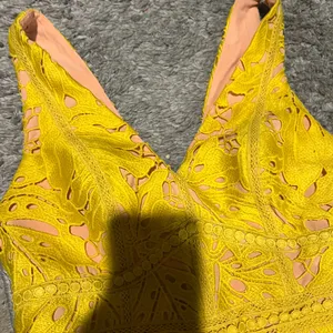 Anthropologie Maeve Lace‎ Gardenia Sheath V-Neck Yellow Dress size 4 thumbnail 12