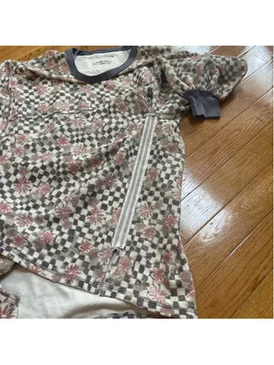 FP We The Free Coastal Printed Crew Tunic Dress in Terracotta Combo Size Medium thumbnail 10