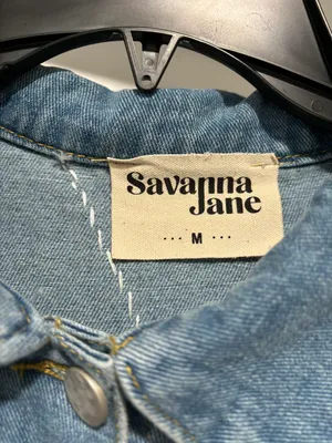 Savanna Jane Denim Rhinestone Jacket thumbnail 3