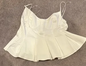 ZARA Top Tank White thumbnail 2