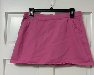 Pink Lily Bright Pink Mini Skort thumbnail 1