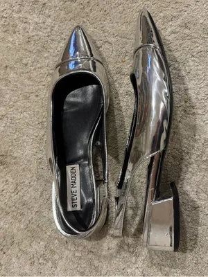 STEVE MADDEN Christann Slingback Block Womens Kitten Heels size 6 thumbnail 7