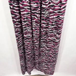 Daisy Fuentes Plus Size 3X Maxi Dress Black Pink‎ Color Block Sleeveless 789 thumbnail 7