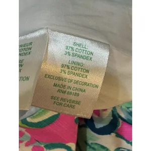 LILLY PULITZER Vena Stretch Shift Dress Size NWT Tropical early bloomer Size 00 thumbnail 11