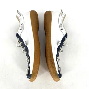 Royal Elastics Vintage Y2K Sneakers White Blue Gum Sole Women's Size 6 thumbnail 6