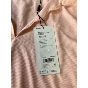 Walter‎ Hagen Womens XXL Pink Blossom Clubhouse Scallop Sleeveless Polo WGH11518 thumbnail 3