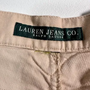 Lauren Jeans Co Ralph Lauren Tan‎ Beige Straight Leg High Rise Pants thumbnail 3