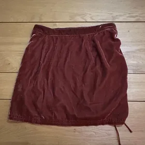 Free People Vivienne Velvet Orange skirt 8 crushed velvet rust orange thumbnail 13