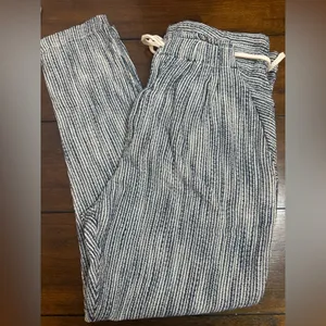 Free People Light At Sunrise Pants In Indigo Blue Size 4 thumbnail 5