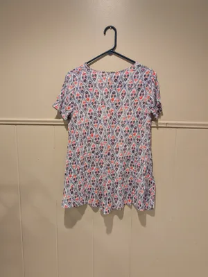 Lush Print Romper thumbnail 7