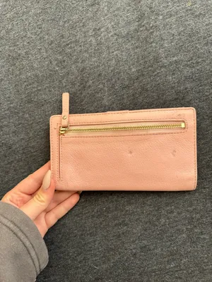 kate spade New York Pink Bow Zip-Around Wallet thumbnail 4
