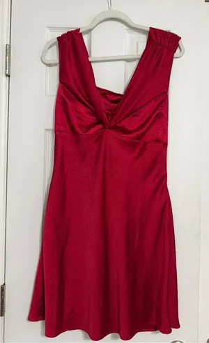 Princess Polly red dress womens size 12 thumbnail 1