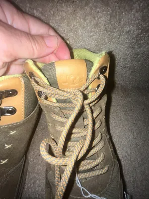 UGG Highland Hi Heritage Sneakers Burnt Olive Suede thumbnail 2