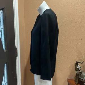 Club Monaco black long sleeve blouse thumbnail 4