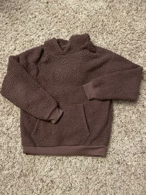 Fuzzy Purple Hoodie thumbnail 2